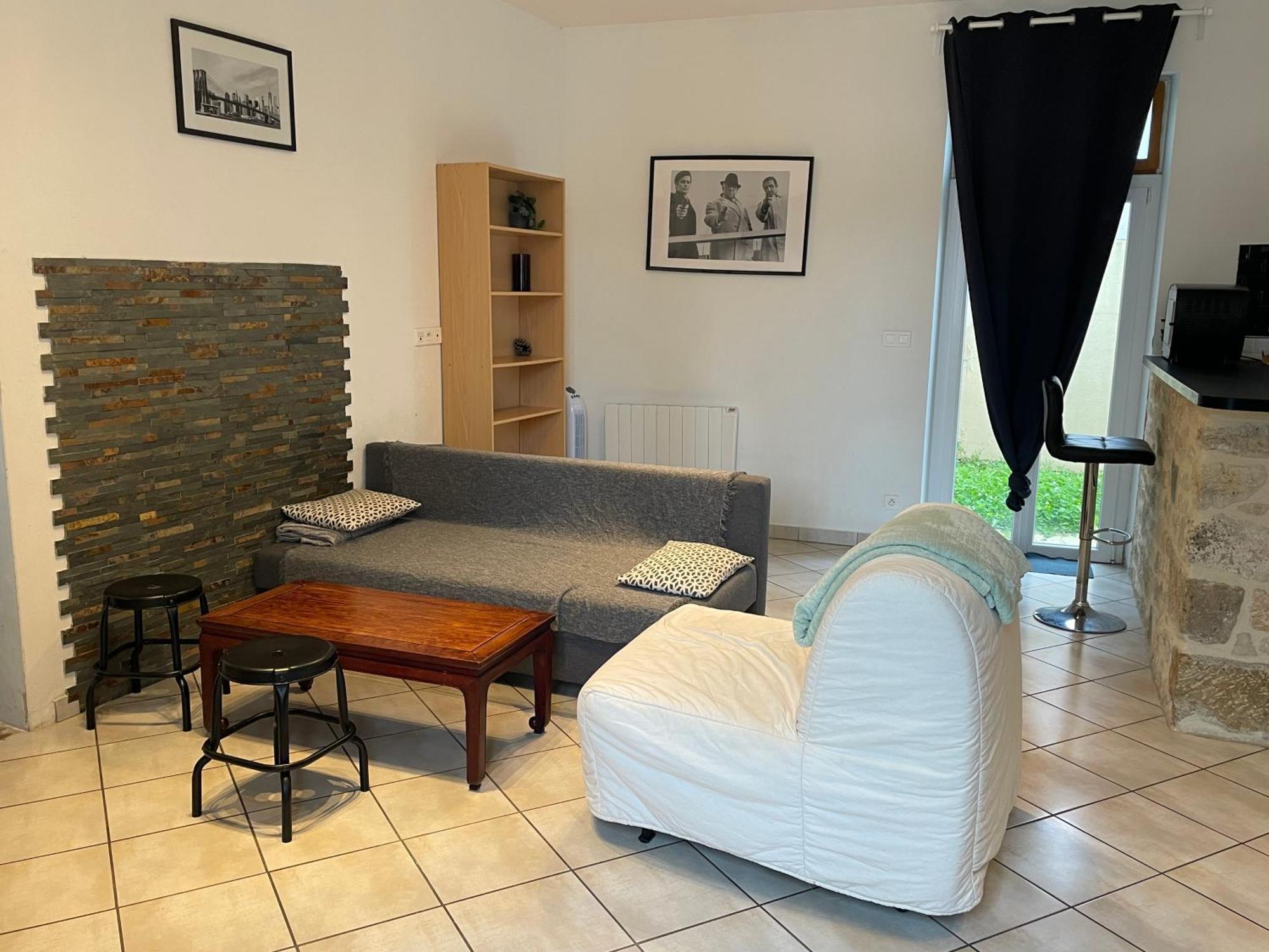 Apartmán Grand T2 Sur Cour Aufferville Exteriér fotografie